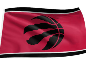 Toronto Raptors Flag with Grommets