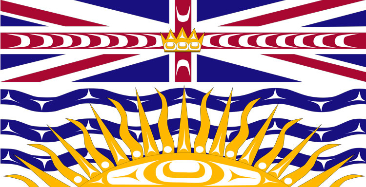 British Columbia Indigenous Flag by Lou-ann Neel