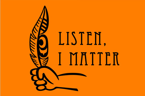 Listen, I Matter Flags by Curtis Wilson