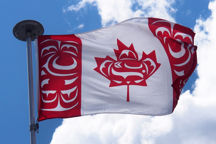 3'x6' Canadian Native Flag