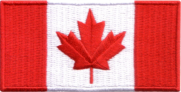 Canada Flag Crests