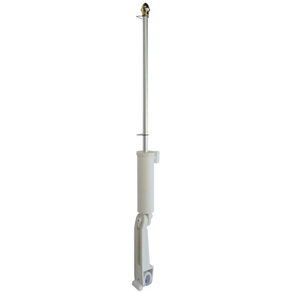 28 1/4” Boat Flagpole (with Bracket)