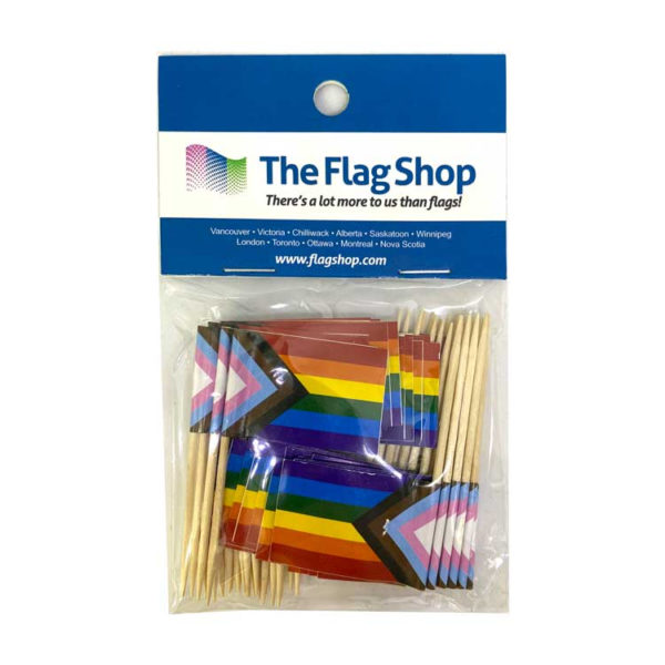 Inclusive Pride Toothpick Flags